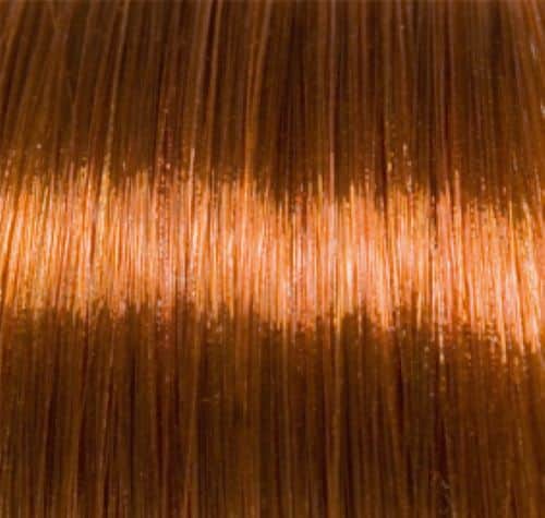 Hair colour copper